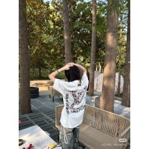 루이비통 뉴 레인보우 스마일리 페이스 프린트 반팔 (정품급 해외배송)