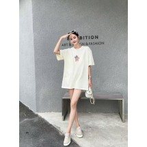 몽클레어 베이직 로고 코튼 반팔 (국내배송)