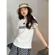 디올 스타 코튼 티셔츠  (국내배송)