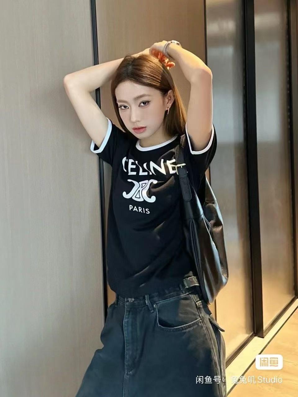 셀린느 트리오페 링거 반팔 (국내배송)