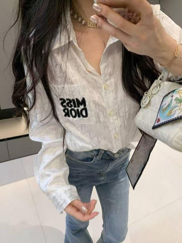 디올 블라우스 (국내배송)