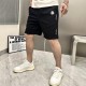 몽클레어 백 로고 금속패치 반바지 (국내배송)