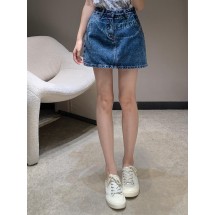 샤넬 데님 스커트 (해외배송)