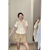 미우미우 카라 폴로 니트 반팔 (해외배송)
