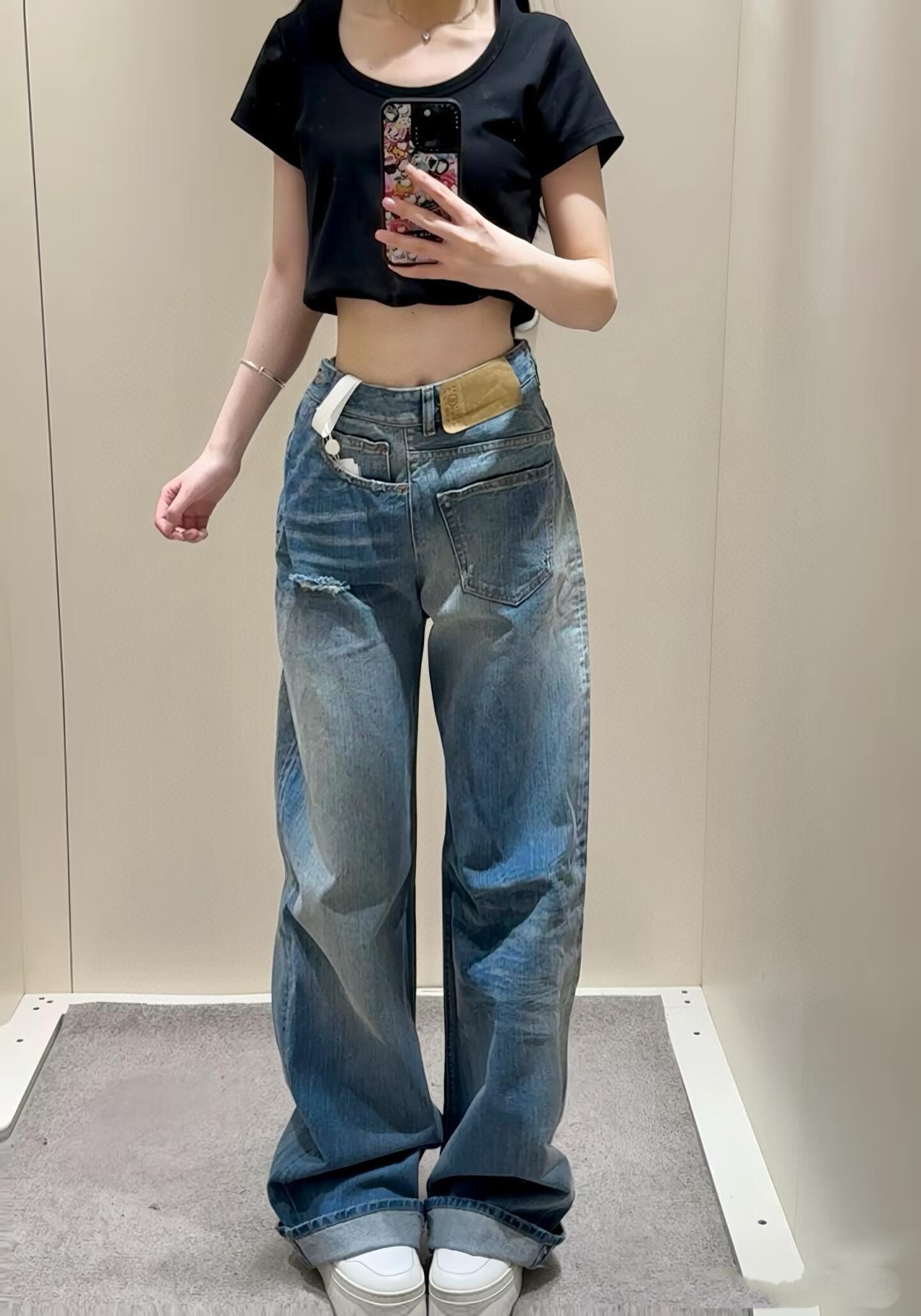 메종마르지엘라 디스트레스드 진 (해외배송)