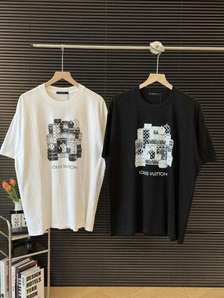 루이비통 캐리어로고 티셔츠 (국내배송)