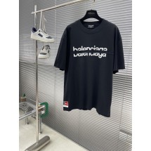발렌시아가 25 신상 자수 레터 로고 반팔 (해외배송)