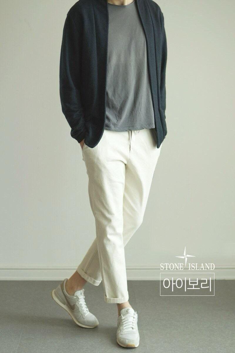 스톤아일랜드 면밴딩 팬츠 (국내배송)