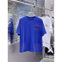 발렌시아가 BALENCIAGA 워싱 피그먼트 자수 반팔 (국내배송)