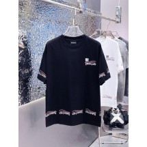 발렌시아가 BALENCIAGA 수입 워싱 웨이브로고 반팔 (국내배송)