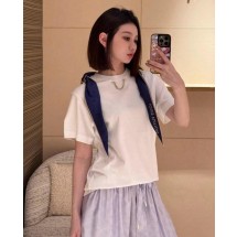 루이비통 25SS 세일링 리조트 시리즈 메탈 버튼 스카프 반팔 (정품급 해외배송)