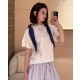 루이비통 25SS 세일링 리조트 시리즈 메탈 버튼 스카프 반팔 (정품급 해외배송)
