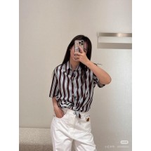 루이비통 25SS 커스텀다이드 스트라이프 반팔 셔츠 (정품급 해외배송)
