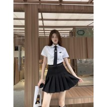 프라다 넥타이 반팔 셔츠 (해외배송)