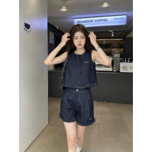 로에베 숏 베스트 + 숏 데님 슈트 (해외배송)