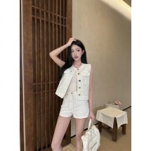 루이비통 자카드 데님 베스트 (해외배송)