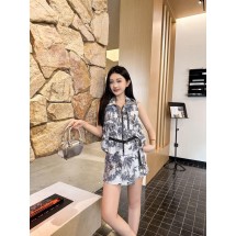 디올 버터플라이  자카드 베스트 재킷 (해외배송)