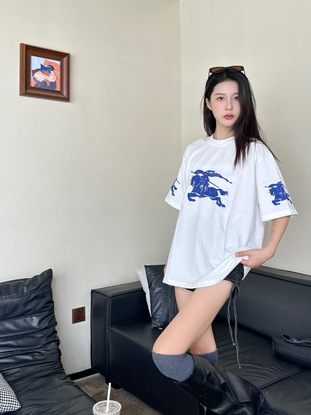 버버리 폼 워 호스 반팔 (해외배송)