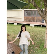 로에베 25ss 포켓 엠보싱 로고 반팔 (해외배송)