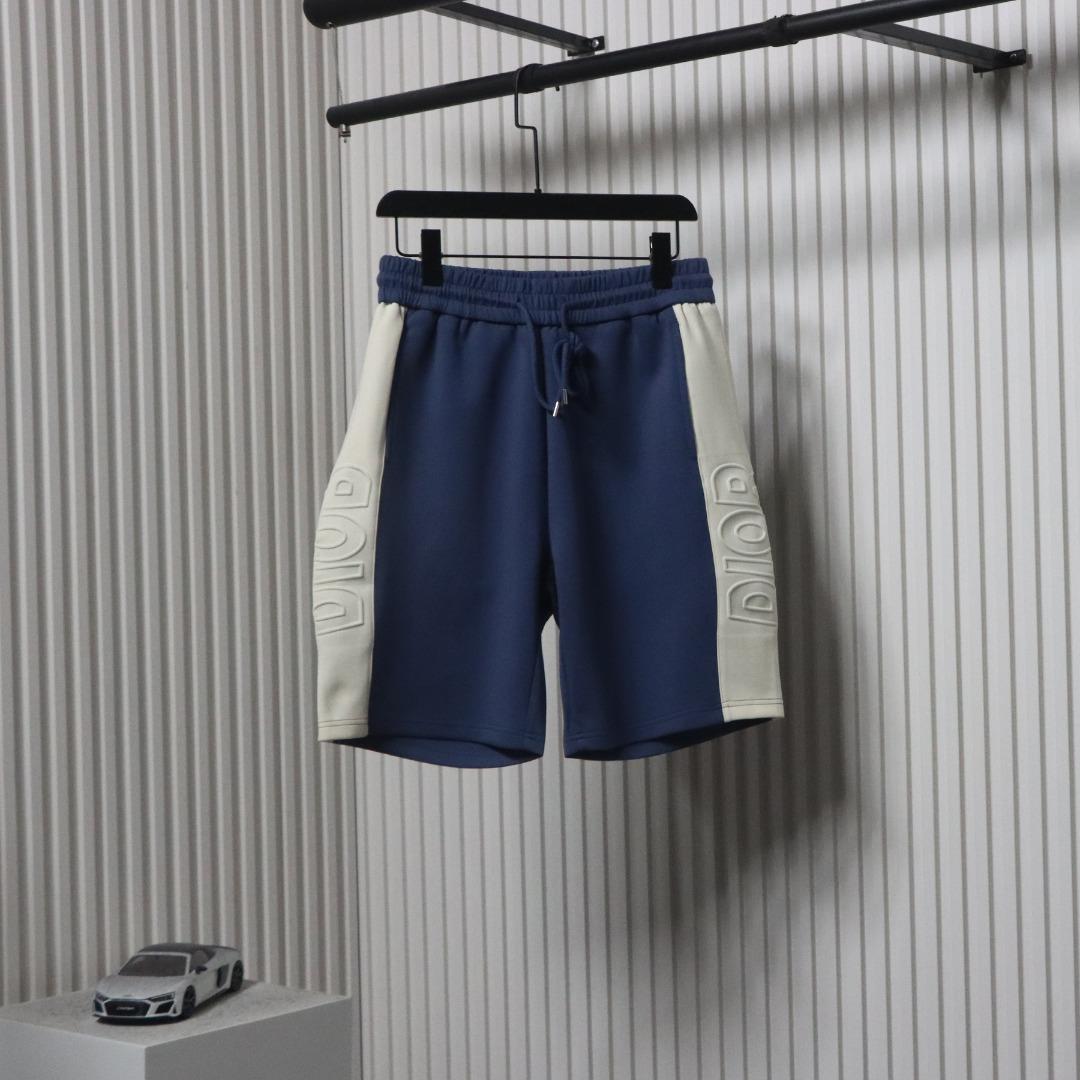디올 로고 엠보싱 쇼츠 (해외배송)
