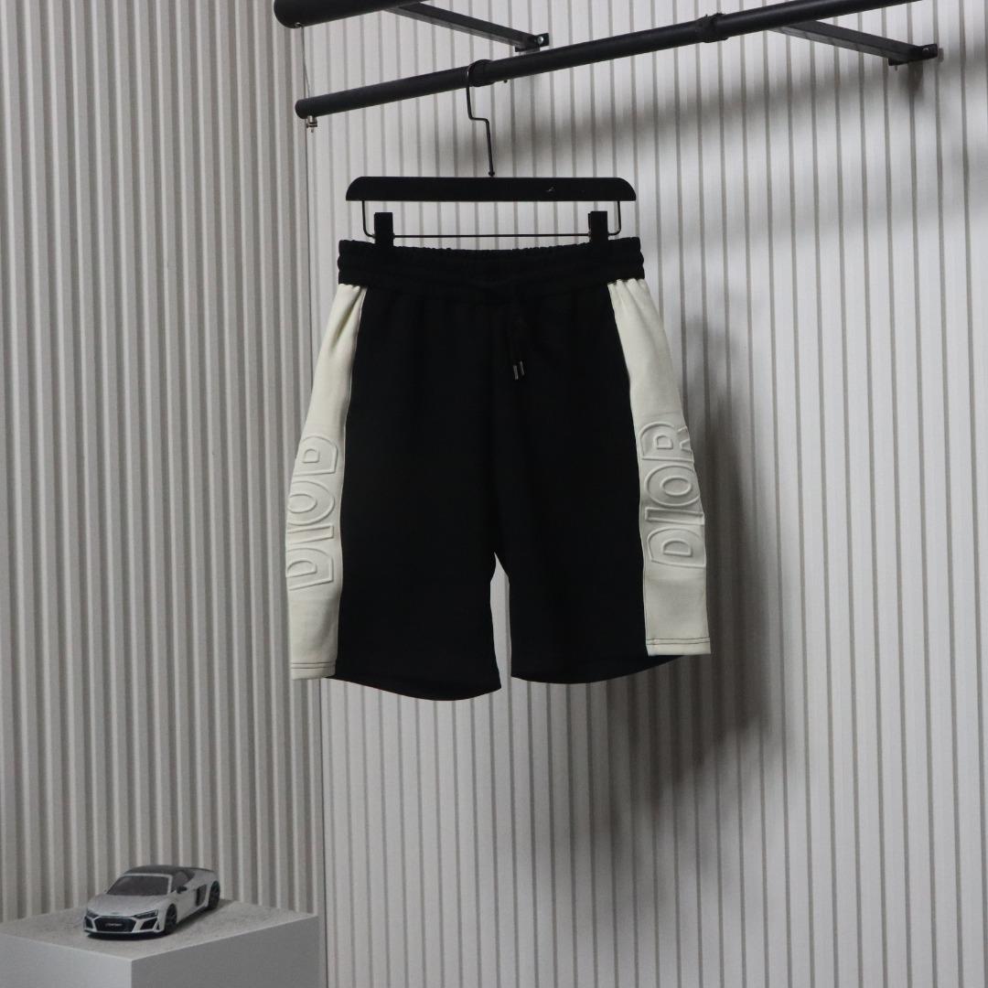 디올 로고 엠보싱 쇼츠 (해외배송)