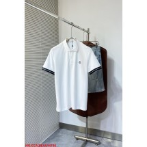 몽클레어 커프스 프린트 라펠 반팔 (해외배송)