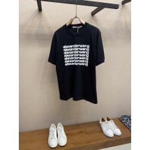 알렉산더왕  클래식 배리지 3D 스웨이드 프린트 반팔 (해외배송)