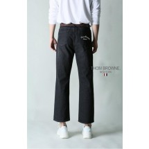 톰브라운 T-207 U 레터링 면청바지 (국내배송)