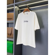 버버리 로고 프린트 코튼 반팔 (해외배송)