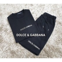 돌체앤가바나 블랙가죽 슬로 셋트 (국내배송)