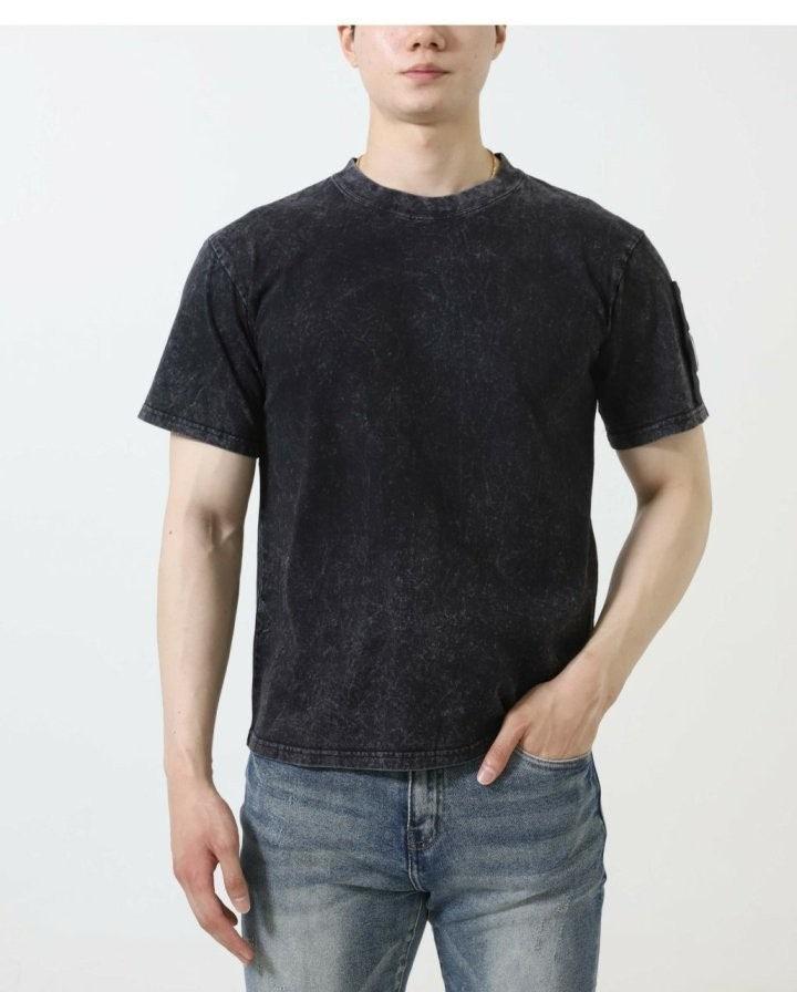 씨피컴퍼니 백 로고 프린팅 반팔 (국내배송)