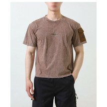 스톤아일랜드 스몰로고 프린트 반팔 (국내배송)