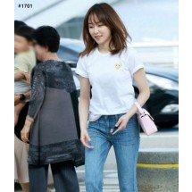 꼼데가르송 골드 하트 반팔 (국내배송)