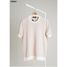 펜디 FF 자카드 숏 슬리브 니트 풀오버 (국내배송)