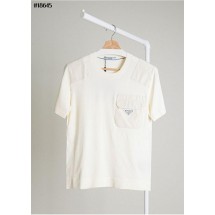 프라다 리나일론 포켓 메리노 울 니트 풀오버 (국내배송)