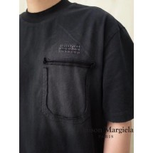 메종마르지엘라 Maison margiela 빈티지 워싱 레터링 반팔 (국내배송)