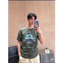 버버리 클래식 카 패턴 라운드넥 반팔 (해외배송)
