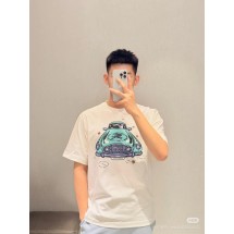 버버리 클래식 카 패턴 라운드넥 반팔 (해외배송)