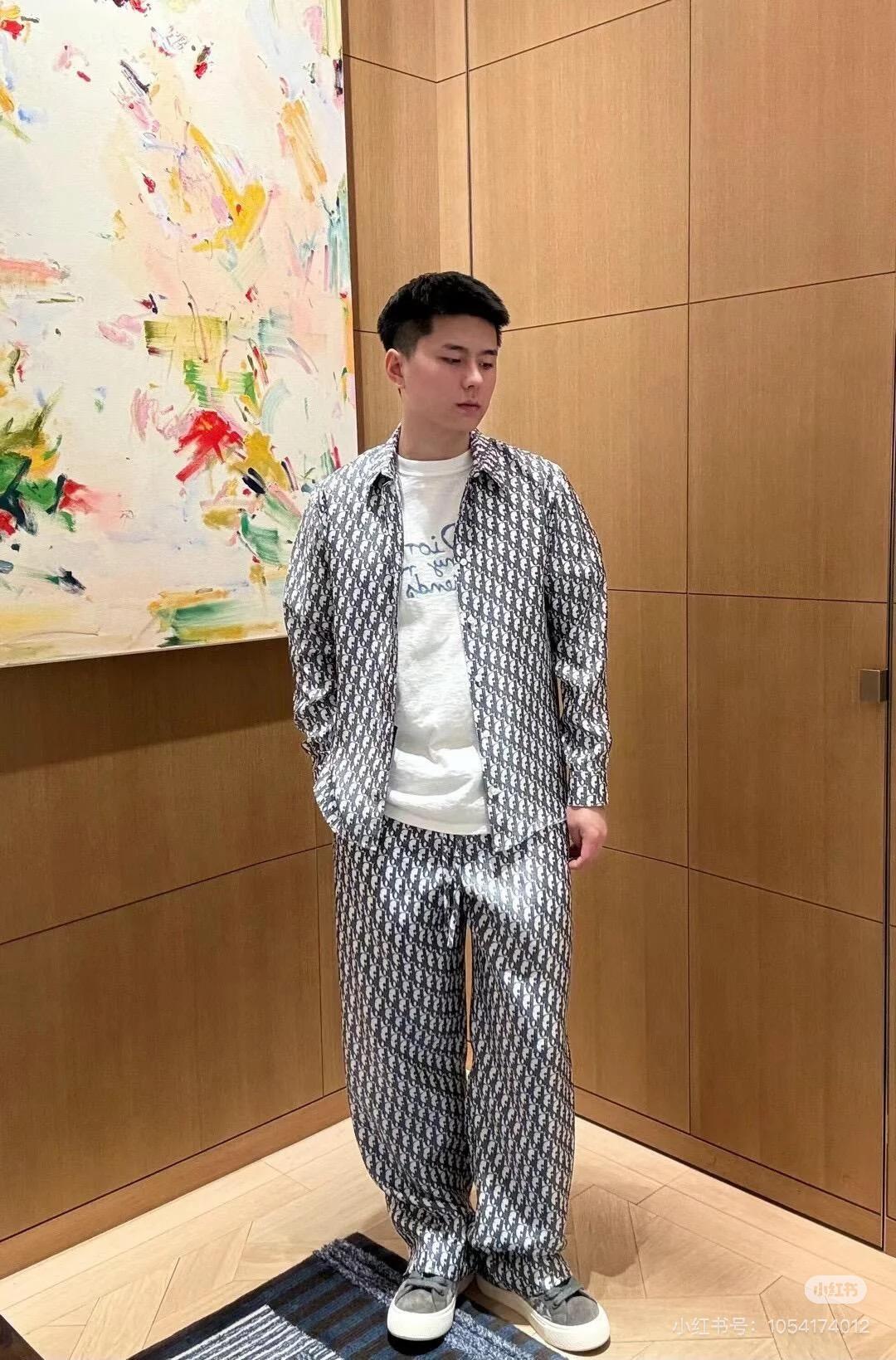 디올 25SS 클래식 풀 프린트 올드 플라워 팬츠 (해외배송)