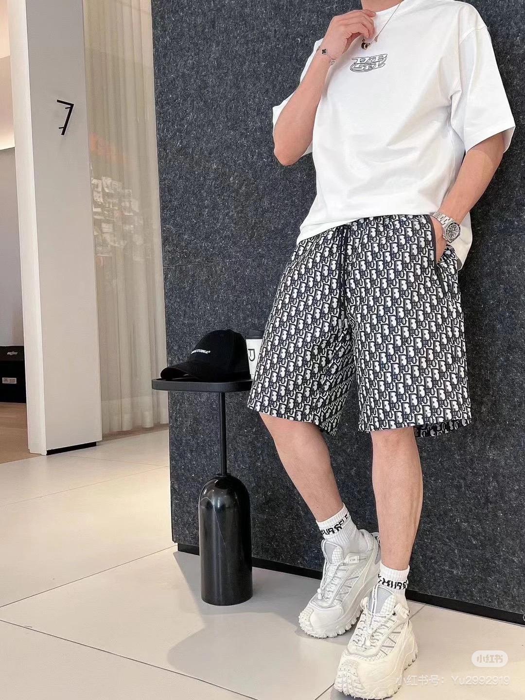 디올 파자마 쇼츠 (해외배송)