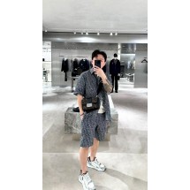 펜디 25SS 블루 오픈 스티치 FF 셔츠  (해외배송)