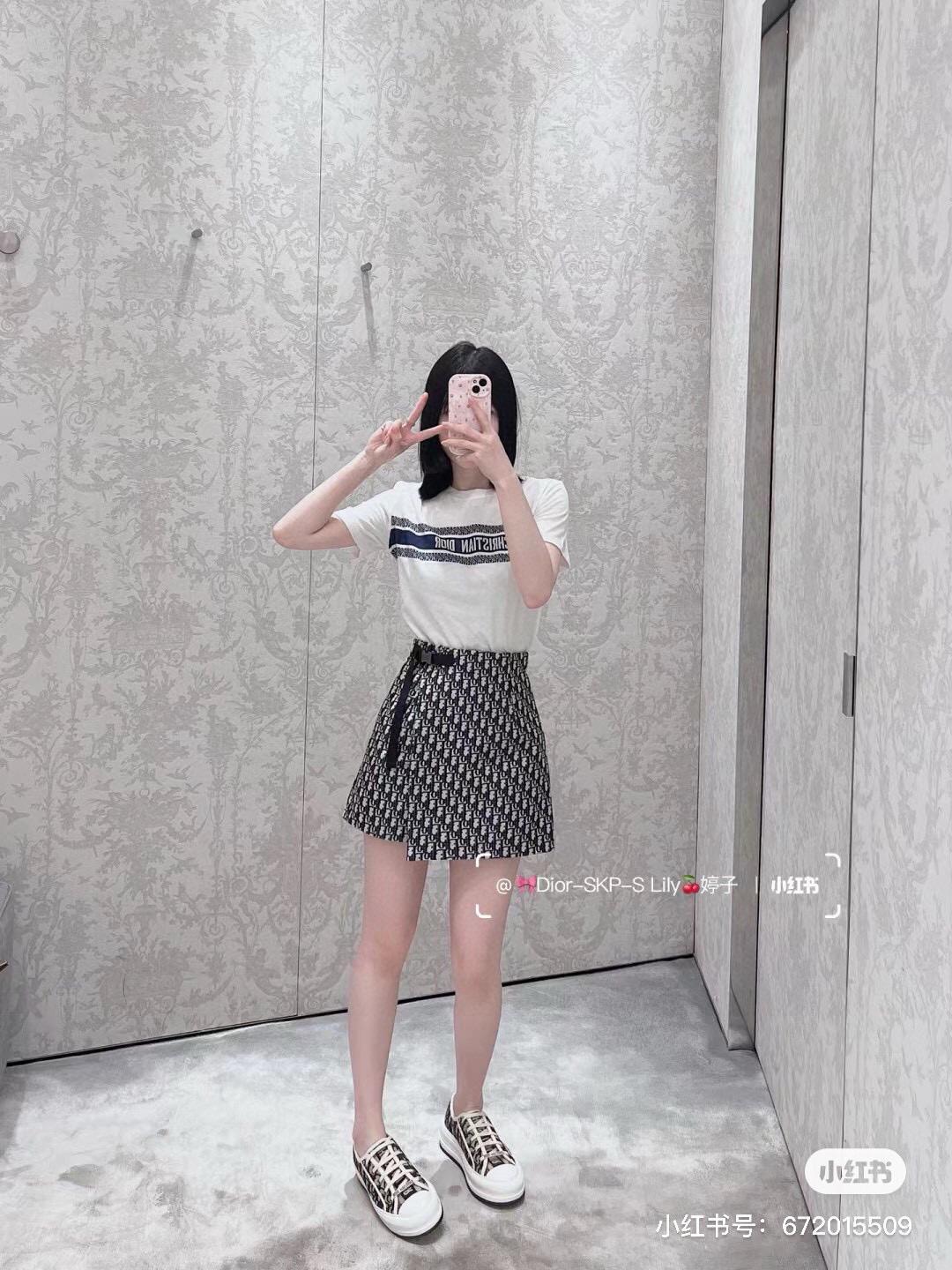 디올 스커트 팬츠 (해외배송)