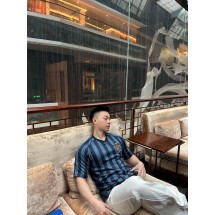 펜디 배지 스트라이프 반팔 (해외배송)