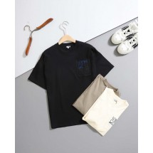 로에베 로고 엠브로더리드 반팔 (국내배송)