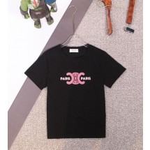 셀린느 빅로고 자수 뽀그리패치 반팔 (국내배송)