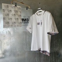 메종마르지엘라 덧댐 라운드 반팔 (국내배송)