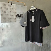 메종마르지엘라 덧댐 라운드 반팔 (국내배송)