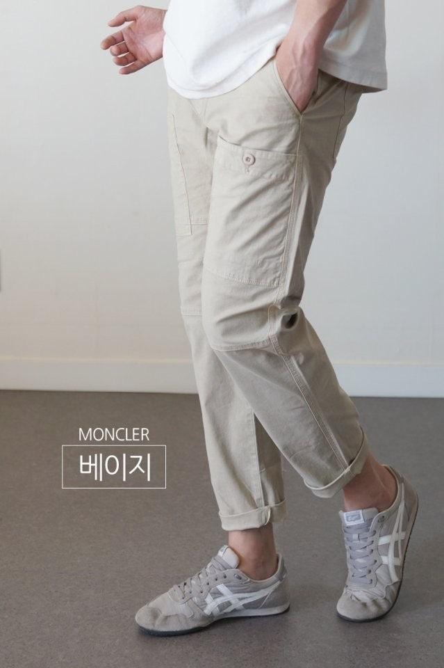 몽클레어 면스판 팬츠 (국내배송)