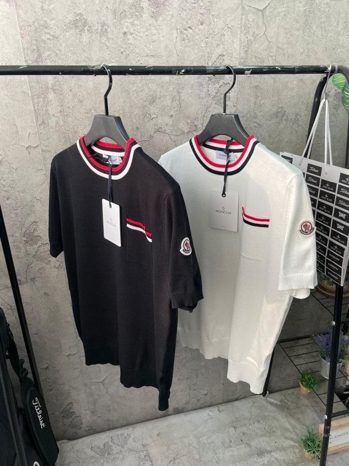 몽클레어 포켓 포인트 니트반팔 (국내배송)