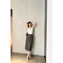 루이비통 뉴 클래식 모노그램 프린트 버튼 스커트 (해외배송)